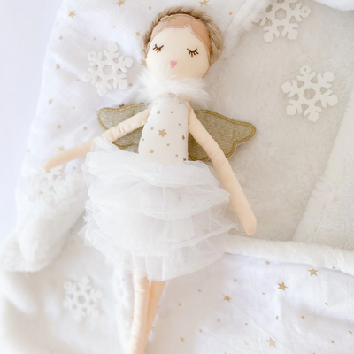 Adele Small White Heirloom Doll