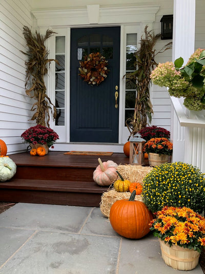 Tried & True Traditional Fall Porch