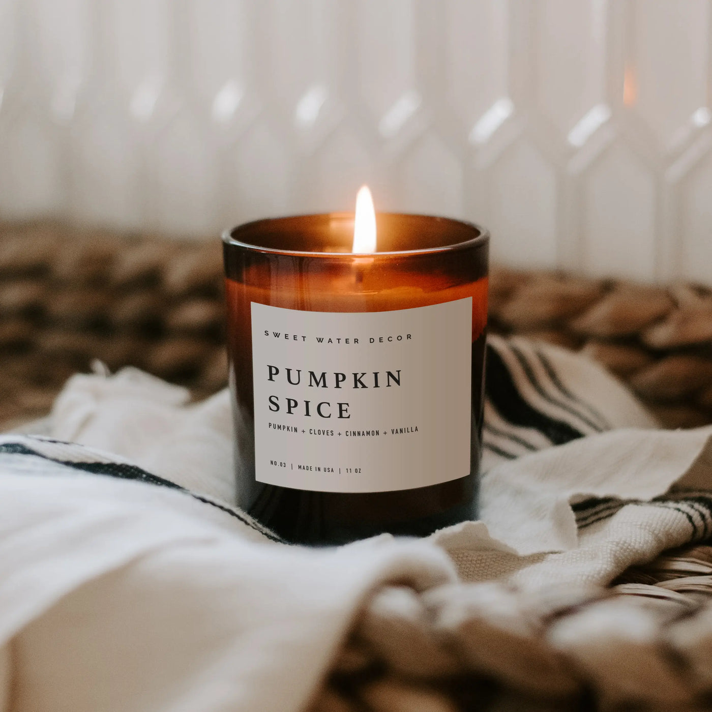 Sweet Water Pumpkin Spice Soy Candle