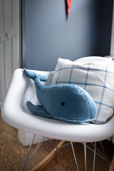Whale Shaped Pillow