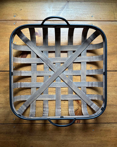 Riverbend Square Tobacco Baskets with Handles